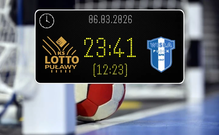 [PIŁKA RĘCZNA] LOTTO-Puławy – Orlen Wisła Płock 23:41 – ORLEN Superliga, kolejka 22