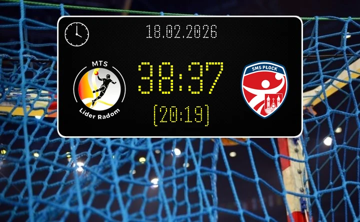 [PIŁKA RĘCZNA] MTS Lider Radom – SMS ZPRP I Płock 38:37 – emocjonujące spotkanie w I Lidze Mężczyzn (Grupa C), kolejka 16