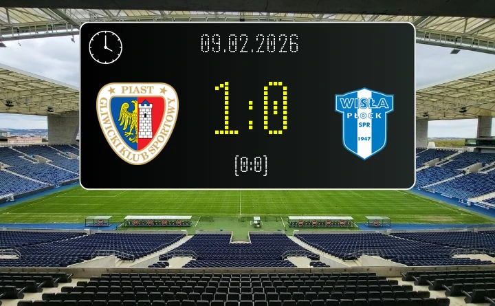 Piast Gliwice - Wisła Płock - Piast przełamuje serię Wisły w meczu 20. rundy Ekstraklasa