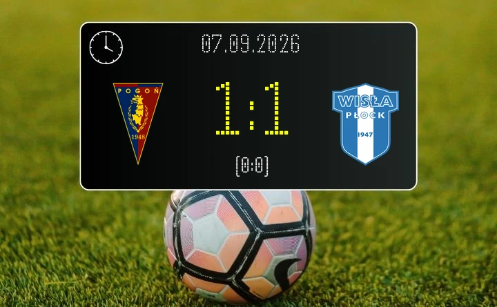 [PIŁKA NOŻNA] Pogoń Szczecin – Wisła Płock 1:1 w PKO BP Ekstraklasie. Nafciarze wywieźli punkt ze Szczecina