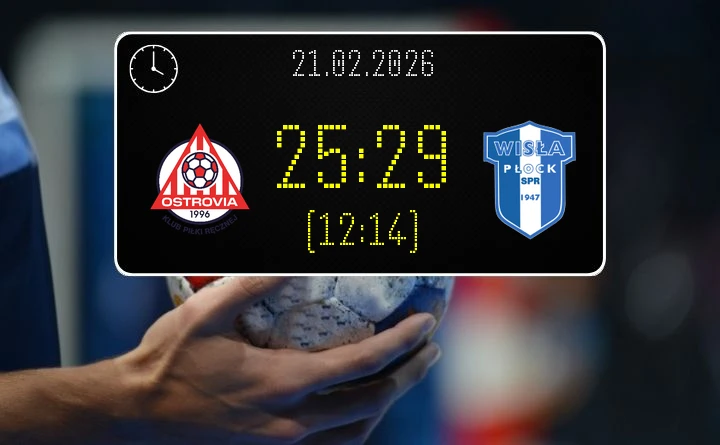 [PIŁKA RĘCZNA] Rebud KPR Ostrovia Ostrów Wielkopolski – Orlen Wisła Płock 25:29 – ORLEN Superliga, 20. kolejka