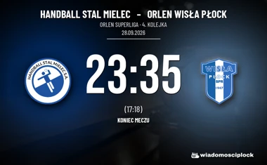 [PIŁKA RĘCZNA] Handball Stal Mielec – Orlen Wisła Płock 23:35. Seria trwa w ORLEN Superlidze