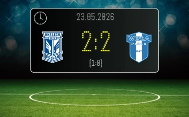 [PIŁKA NOŻNA] PKO BP Ekstraklasa: Lech Poznań – Wisła Płock 2:2 – punkt dla Wisły wywalczony w samej końcówce
