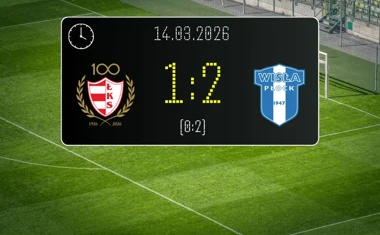 [PIŁKA NOŻNA] Betclic 3. Liga Grupa 1 (Grupa I) – ŁKS Łomża – Wisła Płock II 1:2 – Płocczanie wygrali w Łomży