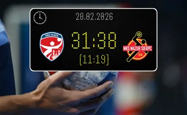 [PIŁKA RĘCZNA] I Liga Mężczyzn (Grupa C) – SMS ZPRP II Płock – MKS Mazur Sierpc 31:38 – Mazur wywozi punkty z Płocka