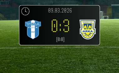 [PIŁKA NOŻNA] Wisła Płock – Arka Gdynia 0:3 – Arka przełamuje złą passę w PKO BP Ekstraklasie w Płocku