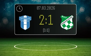[PIŁKA NOŻNA] Wisła Płock II – Mławianka Mława 2:1 w Betclic 3. Liga Grupa 1 (Grupa I)