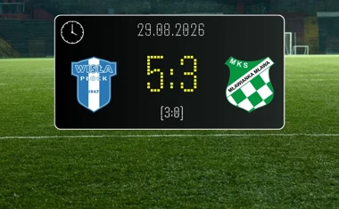 [PIŁKA NOŻNA] Wisła Płock II – Mławianka Mława 5:3 w Betclic 3. Lidze Grupa 1 (Grupa I). Sześć goli po przerwie