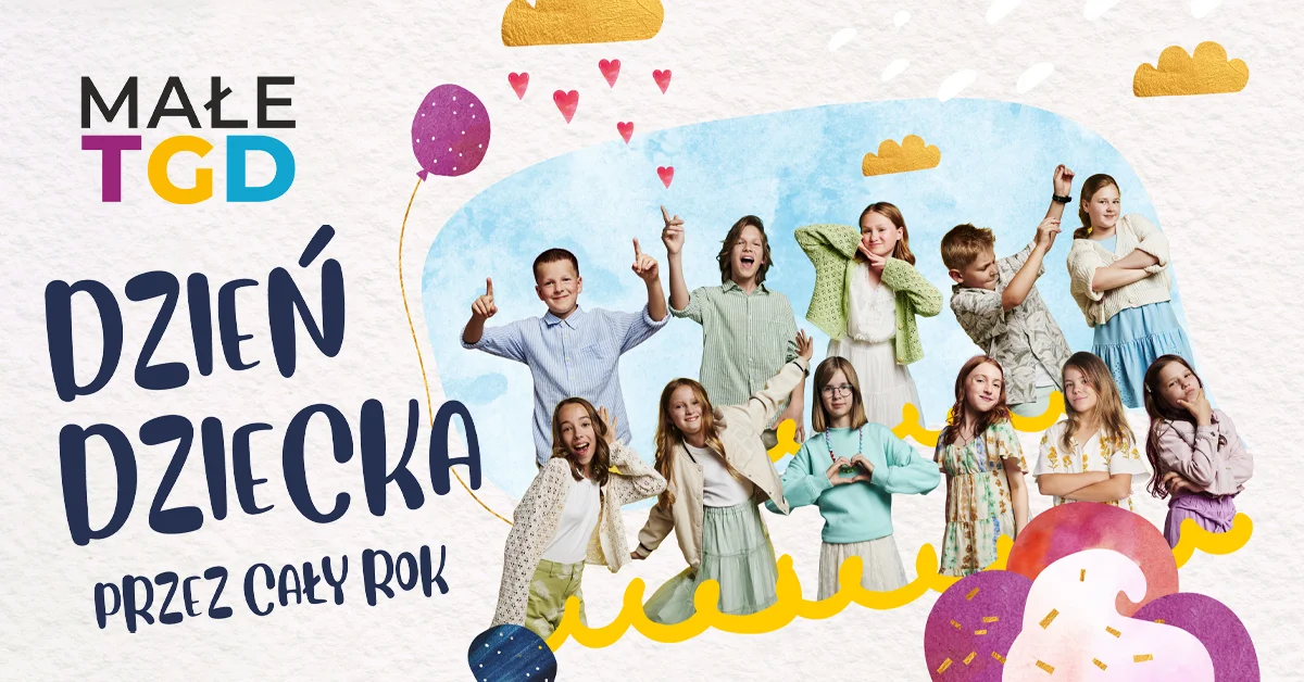 Grafika promocyjna wydarzenia Koncert zespołu Małe TGD w Płocku – muzyczna podróż dla dzieci i rodzin