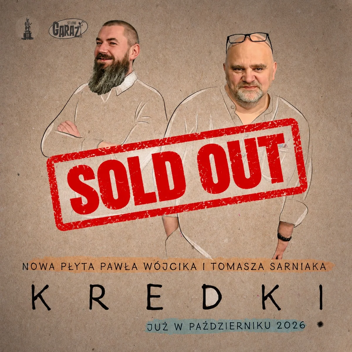 Grafika promocyjna wydarzenia Paweł Wójcik i Tomasz Sarniak – koncert w Płocku