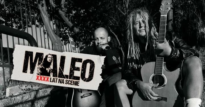 Grafika promocyjna wydarzenia Maleo XXXX Acoustic Duo w Płocku — akustyczny koncert Darka Malejonka