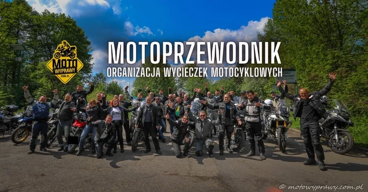 Grafika promocyjna wydarzenia Szkolenie „Moto Przewodnik – organizacja wycieczek motocyklowych”
