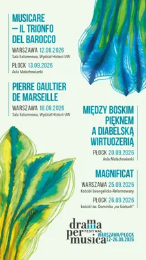 Festiwal Dramma per Musica Warszawa / Płock 2026