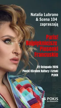 Grafika promocyjna wydarzenia PARIS! Najpiękniejsze Piosenki Francuskie