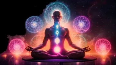 Obrazek przedstawia grafikę promocyjną wydarzenia Praktyczny kurs uzdrawiania szamańskiego: techniki oddechu, dźwięku i pracy z ciałem