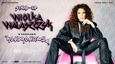 Grafika promocyjna wydarzenia Stand‑up Płock: Wiolka Walaszczyk — „Kompromitacja”