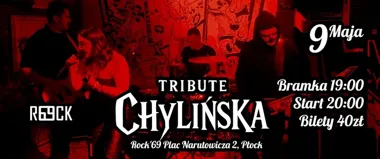 Grafika promocyjna wydarzenia Tribute Chylińska w Płocku – koncert w Rock’69 9 maja 2026