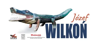 Grafika promocyjna wydarzenia Wernisaż „Retrospekcja. 70 lat twórczości Józefa Wilkonia” w Płocku