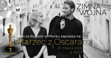 Grafika promocyjna wydarzenia Zimna wojna — seans filmu Pawła Pawlikowskiego (21 marca 2026)