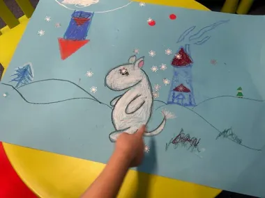 Ferie w Chotomku zamieniły bibliotekę w Dolinę Muminków