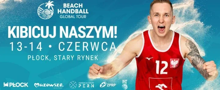 Płock na mapie światowego beach handballu. Stary Rynek zmieni się w arenę międzynarodowych zmagań
