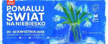 Niebieska wystawa w Płocku pokaże, jak młodzi widzą autyzm