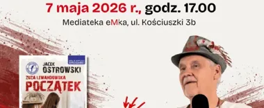 Jacek Ostrowski przyjedzie do Płocka z historią początków Zuzy Lewandowskiej