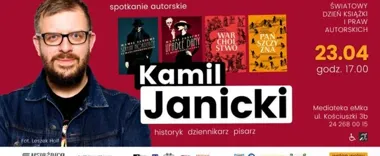 Kamil Janicki w Płocku. Opowie o historii, która wciąż porusza