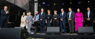 W Płocku świętowano Europę. Na rynku zagrały szkoły i goście z zagranicy
