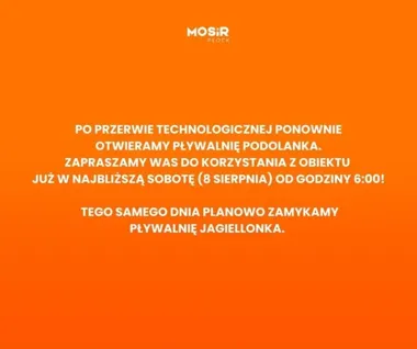 Podolanka znów otwarta, ale tylko na chwilę. Potem czas na Jagiellonkę