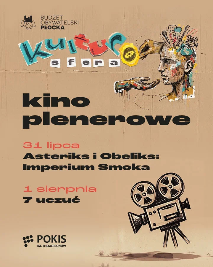 Płock ogląda filmy pod chmurką - wraca Kulturosfera
