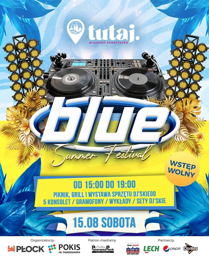 Blue Summer Festival rozkręci Płock nad Wisłą już w ten weekend