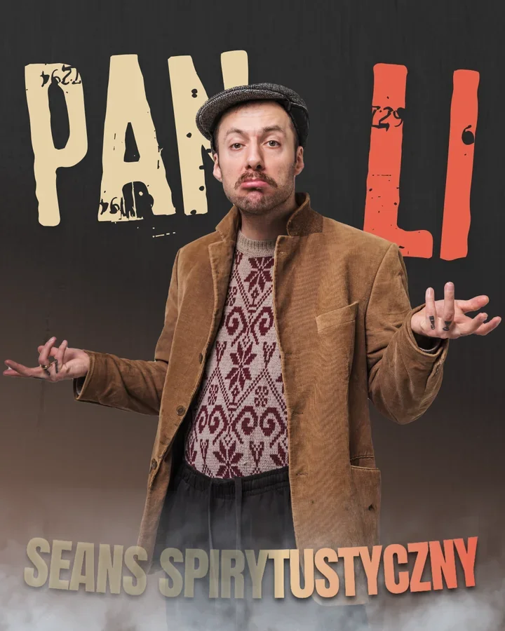 Pan Li wywołuje duchy po swojemu. W Płocku będzie dużo śmiechu