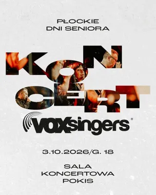 Vox Singers zabrzmi w Płocku. Seniorzy świętują muzycznie