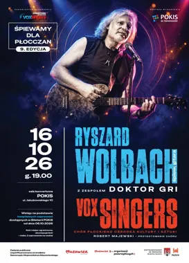 Płock zaśpiewa razem - Ryszard Wolbach i Vox Singers na jednej scenie
