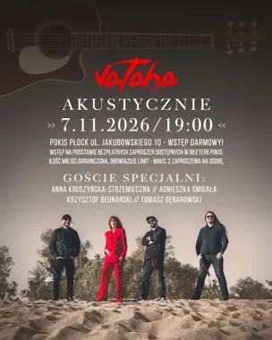 VATAHA wyciąga wtyczkę w Płocku. Rock zabrzmi akustycznie