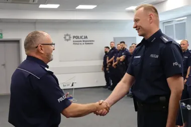 Płoccy policjanci na podium. Jeden z nich pojedzie na ogólnopolski finał