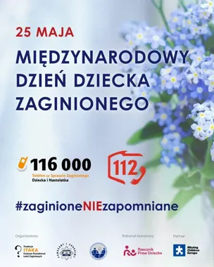 Niebieski apel Policji - kampania o zaginionych dzieciach wraca z nową siłą