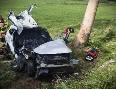 Dwa śmiertelne wypadki w powiecie płockim. Oba w gminie Drobin