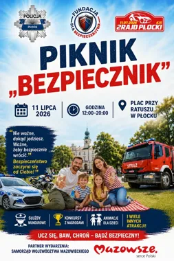 Pokazy służb i rajdowe emocje w centrum Płocka - program zaskakuje