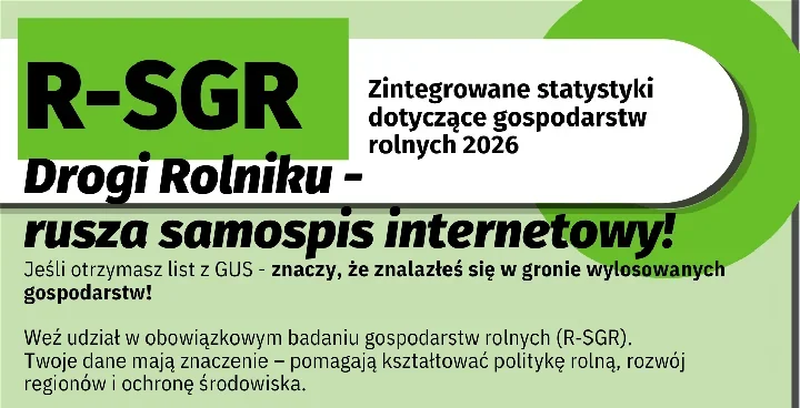 GUS wysyła listy do gospodarstw. Rusza obowiązkowe badanie rolnictwa