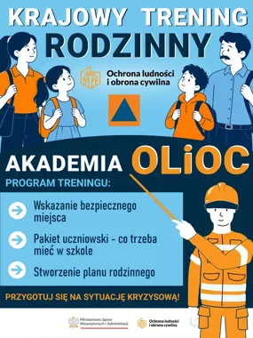 Rodzinny trening w powiecie płockim. Dzieci nauczą się reagować
